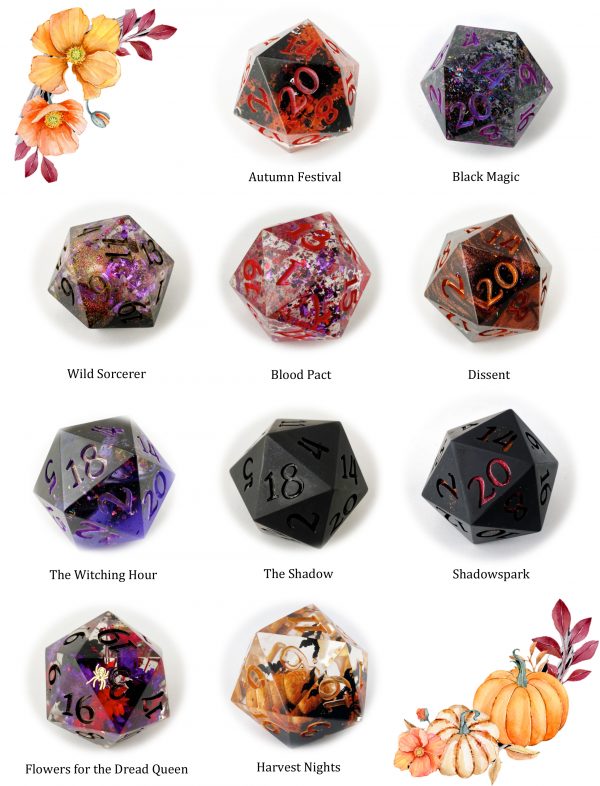 Autumn Collection Dice Recipe Folio - Image 3
