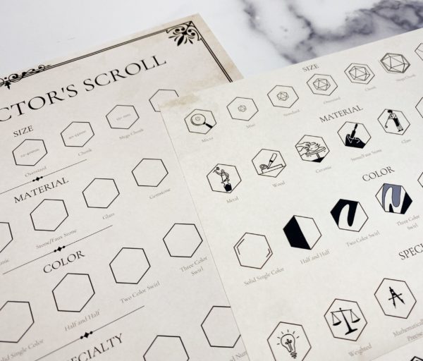 Less-than-perfect Dice Collector's Scroll - Image 5