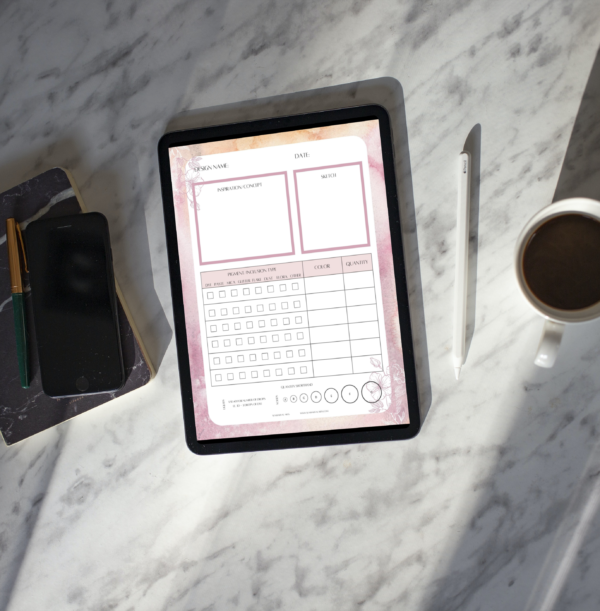 DIGITAL Dice Artist's Compendium - Recipe Journal for Dice Makers - Image 3
