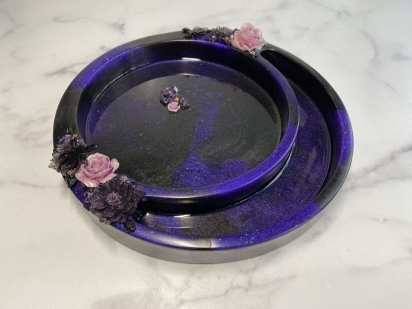 Violet Spider Circle Tray - Image 4