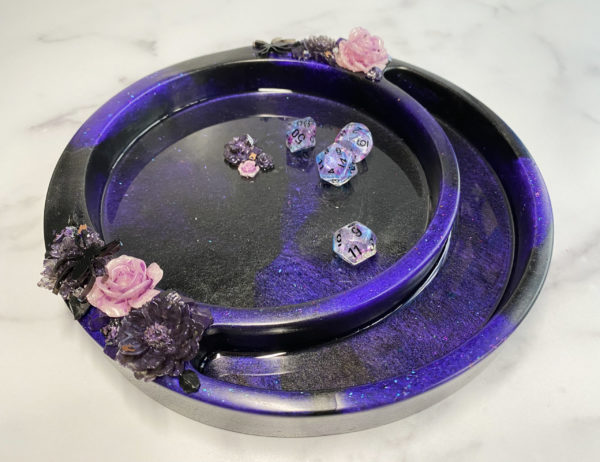 Violet Spider Circle Tray - Image 3