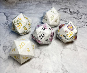 Spring Floral Printable D20 Bundle