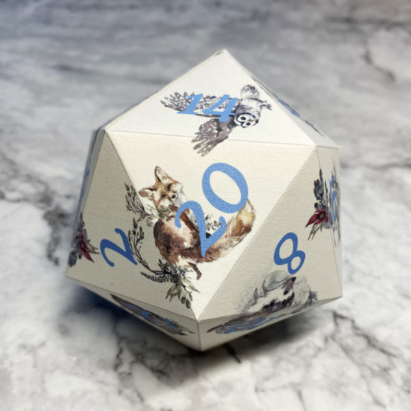 Forest Creatures Printable D20 - Image 2