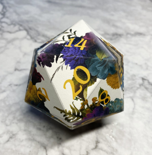 Light Floral Printable D20 Bundle - Image 6
