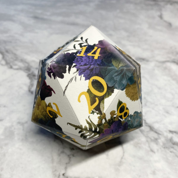 Light Floral Printable D20 Bundle - Image 5