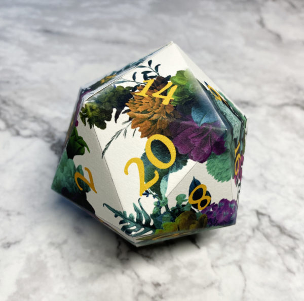 Light Floral Printable D20 Bundle - Image 4