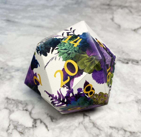 Light Floral Printable D20 Bundle - Image 3
