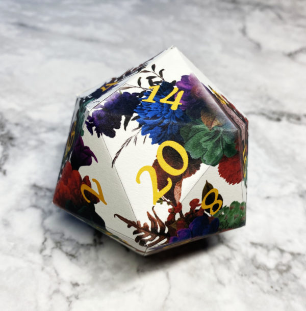 Light Floral Printable D20 Bundle - Image 2