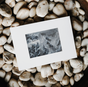 Storm on the Mountain Pass Prints