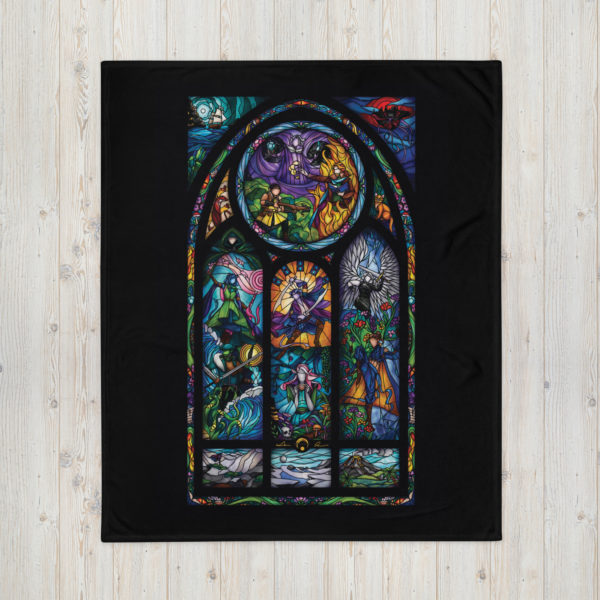 Unsung Adventures Fleece Throw Blanket