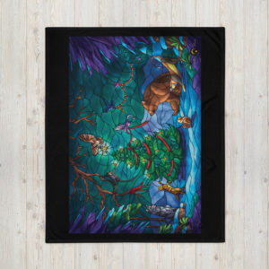 Critter-mas Tree Throw Blanket