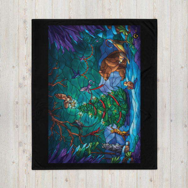 Critter-mas Tree Throw Blanket