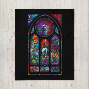 Soaring Epics Throw Blanket