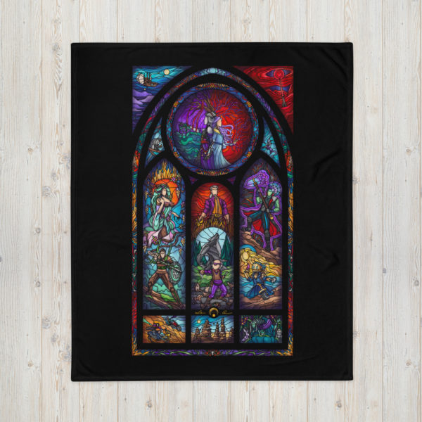 Soaring Epics Throw Blanket