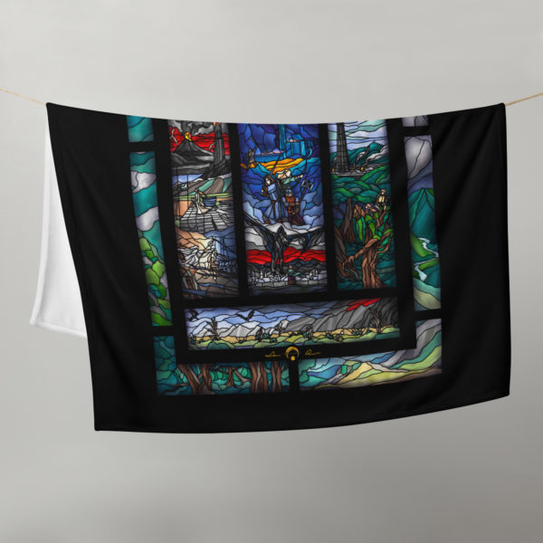 Journey Continues Fleece Throw Blanket - Image 2