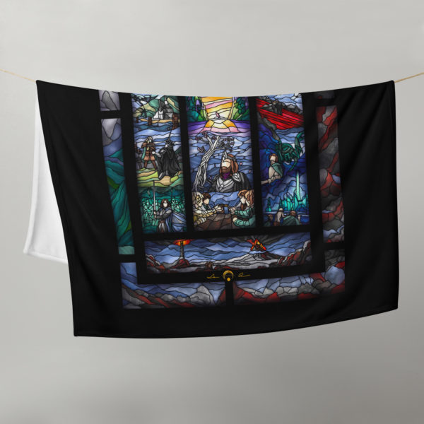 Journey Concludes Fleece Throw Blanket - Image 3