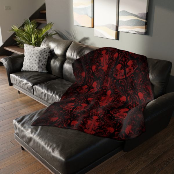 Nameless Bones Double Sided Fleecy Blanket - Image 7