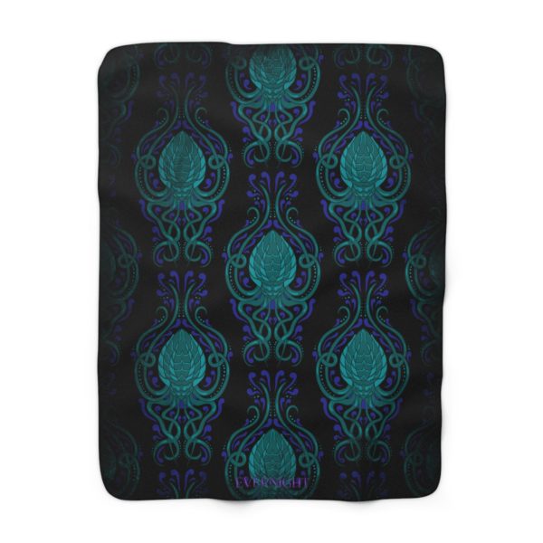 The Beast Below Sherpa Fleece Throw Blanket - Image 3