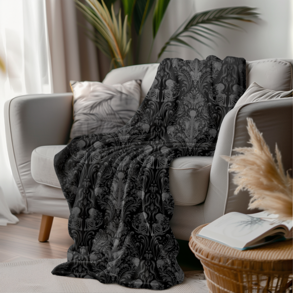 Nameless Bones Double Sided Fleecy Blanket
