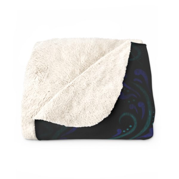 The Beast Below Sherpa Fleece Throw Blanket - Image 4
