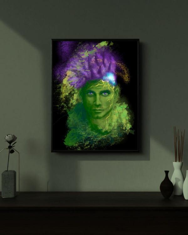 Chaos Burst Fine Art Print