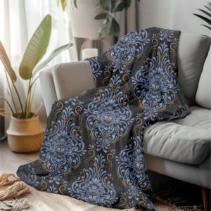 Sphere of Eyes Double Sided Fleecy Blanket
