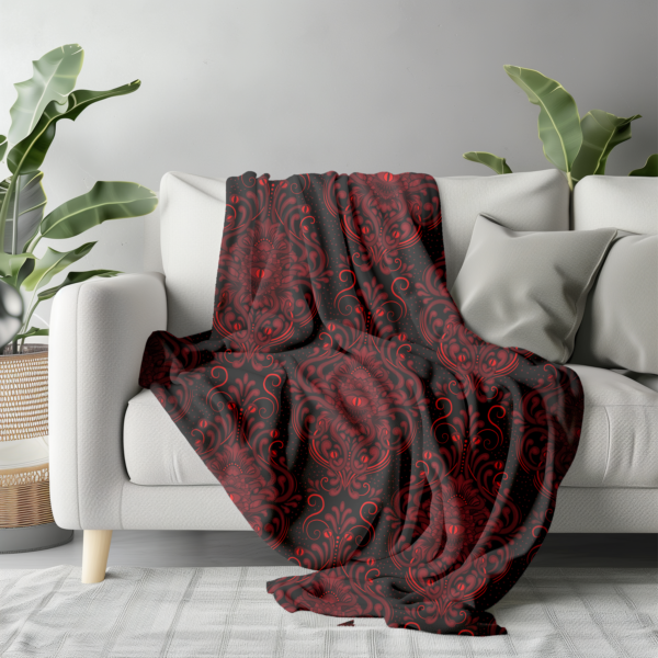 Sphere of Eyes Double Sided Fleecy Blanket - Image 3