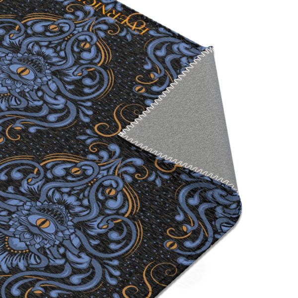 Blue Sphere of Eyes Area Rugs - Image 3