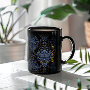 Blue Sphere of Eyes Mug