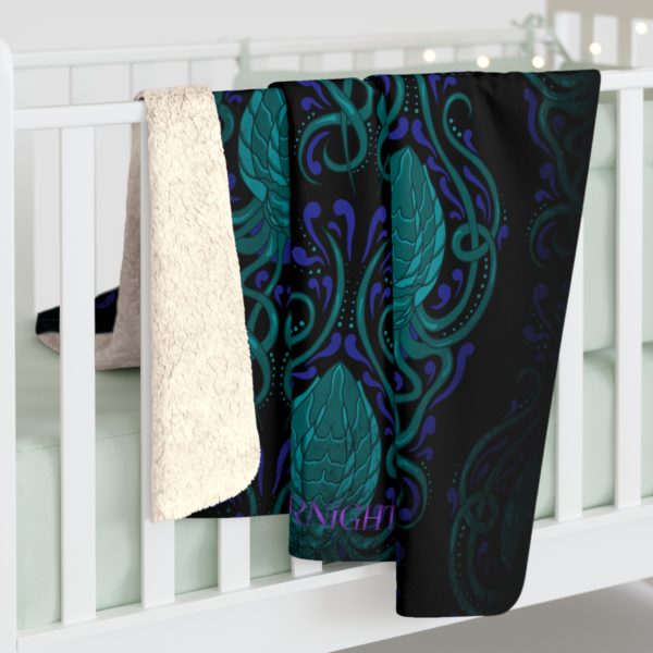 The Beast Below Sherpa Fleece Throw Blanket - Image 5