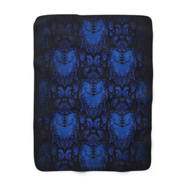 The Haunted Sherpa Fleece Throw Blanket - Image 3