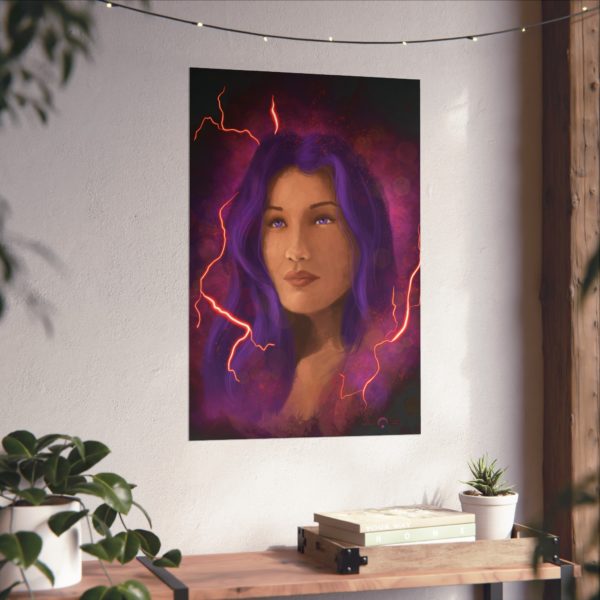 Red Storm Fine Art Print - Image 2