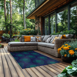 The Beast Below Area Rugs