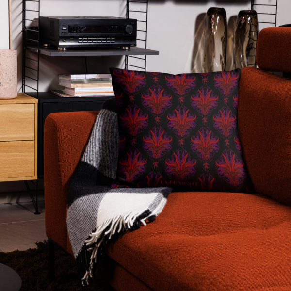 Red Breath Weapon Premium Pillows - Image 2