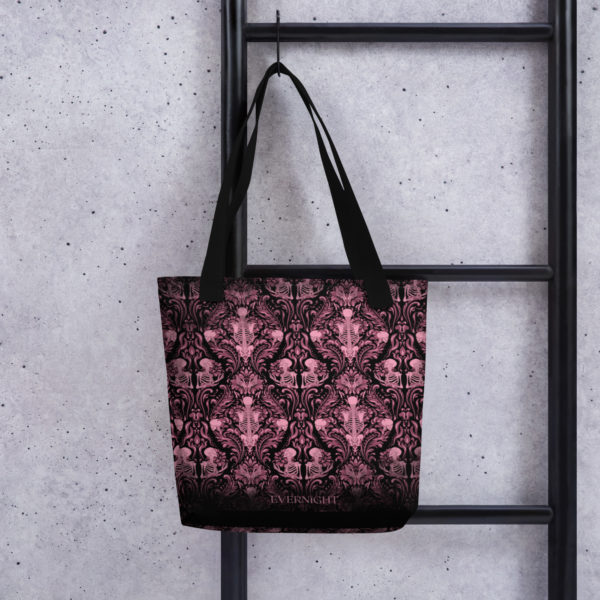Pink Nameless Bones Tote bag - Image 5
