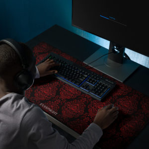 Sphere of Eyes Desk Mat