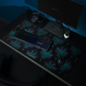 Green Breath Weapon Desk Mat