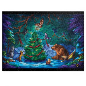Crittermas Tree Jigsaw Puzzle