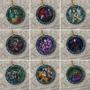 Glorious Tales Ceramic Ornaments