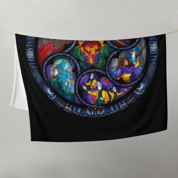 The Fall Fleece Throw Blanket - Image 3