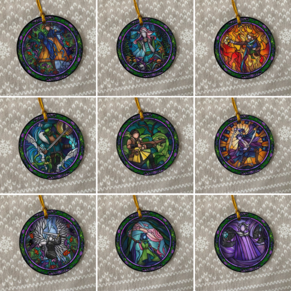 Unsung Adventures Ceramic Ornaments