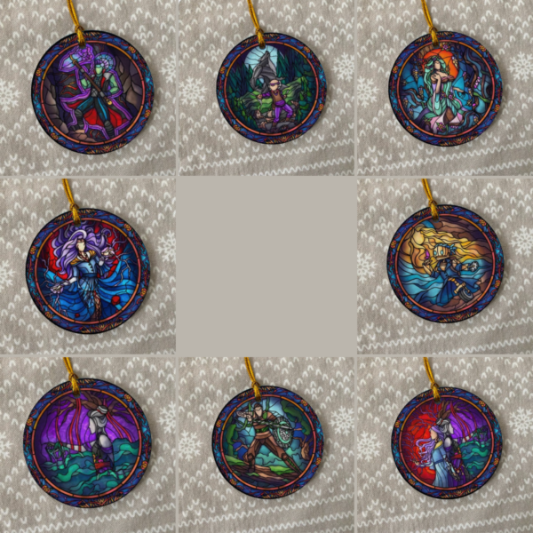 Soaring Epics Ceramic Ornaments