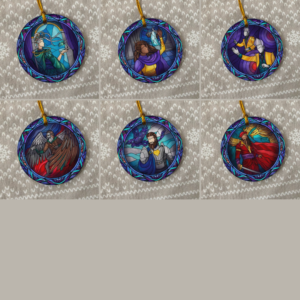 The Fall Ceramic Ornaments