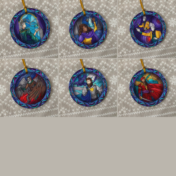 The Fall Ceramic Ornaments