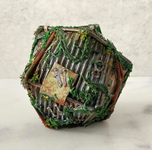 Entangled, Handmade d20 Die - Image 4