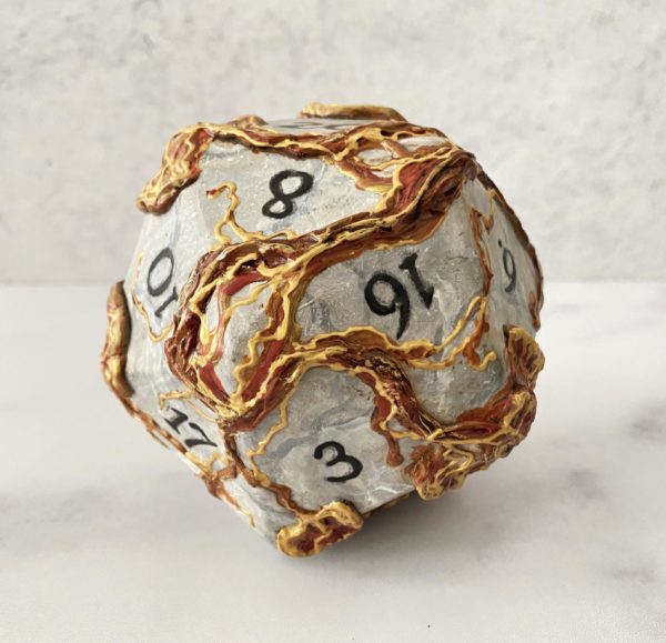 Infected, Handmade d20 Die - Image 5