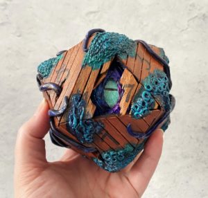 Shipwrecked, Handmade d20 Die