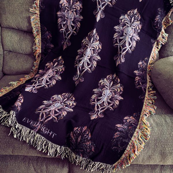 Mind Feast Woven Blanket Sample