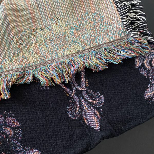 Mind Feast Woven Blanket Sample - Image 3