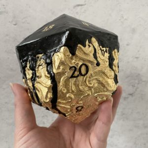 Ichor Cascade, Handmade d20 Die